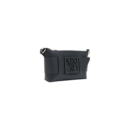 Armani Exchange Schwarze Handtasche aus Polyethylen