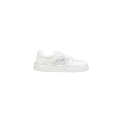 Armani Exchange Weiße Polyamid-Sneaker