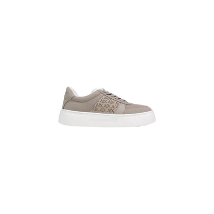 Armani Exchange Brown Polyamide Sneakers