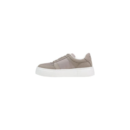 Armani Exchange Brown Polyamide Sneakers