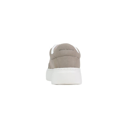 Armani Exchange Brown Polyamide Sneakers