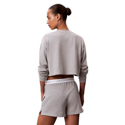 Calvin Klein Underwear Graue Baumwoll-Schlafanzughose