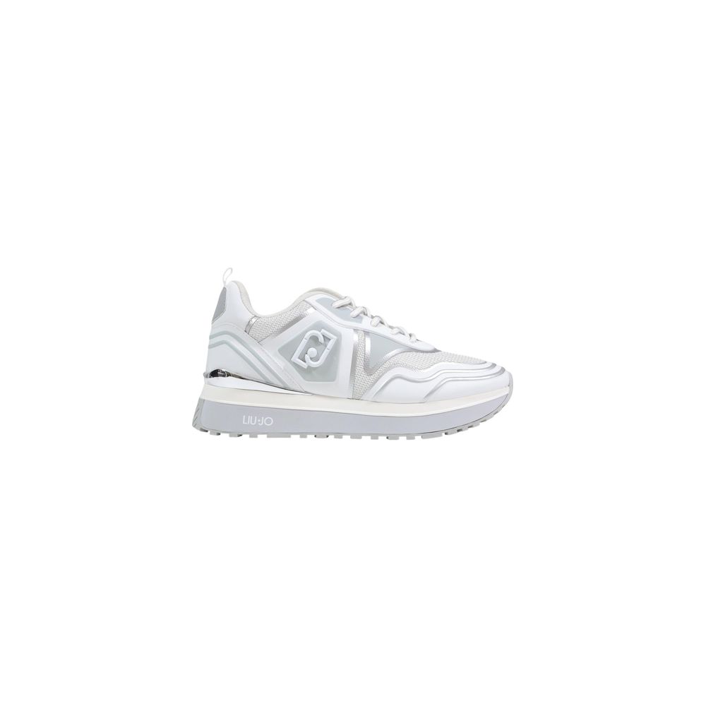 Liu Jo Weiße Chunky Sneaker aus Kunstleder – Produktansicht 1 | Arca Lucia