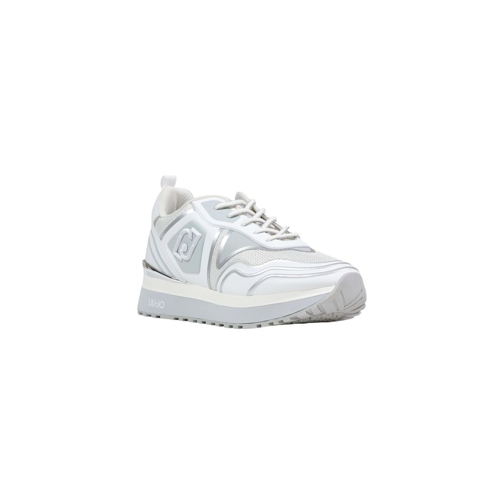 Liu Jo Weiße Chunky Sneaker aus Kunstleder – Produktansicht 2 | Arca Lucia