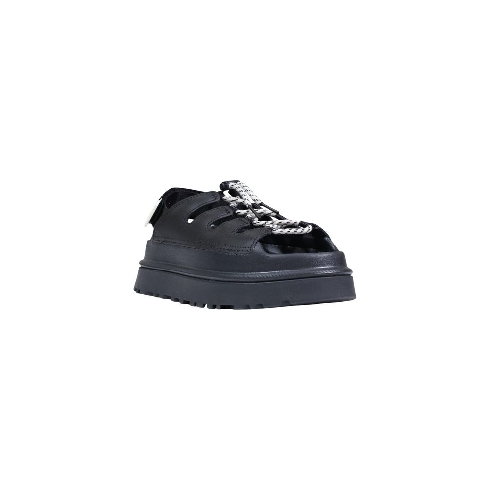 UGG Flache Sandalen aus schwarzem Polyethylen – Produktansicht 2 | Arca Lucia