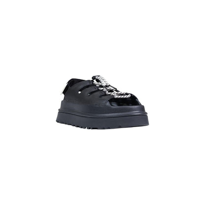 UGG Flache Sandalen aus schwarzem Polyethylen – Produktansicht 2 | Arca Lucia