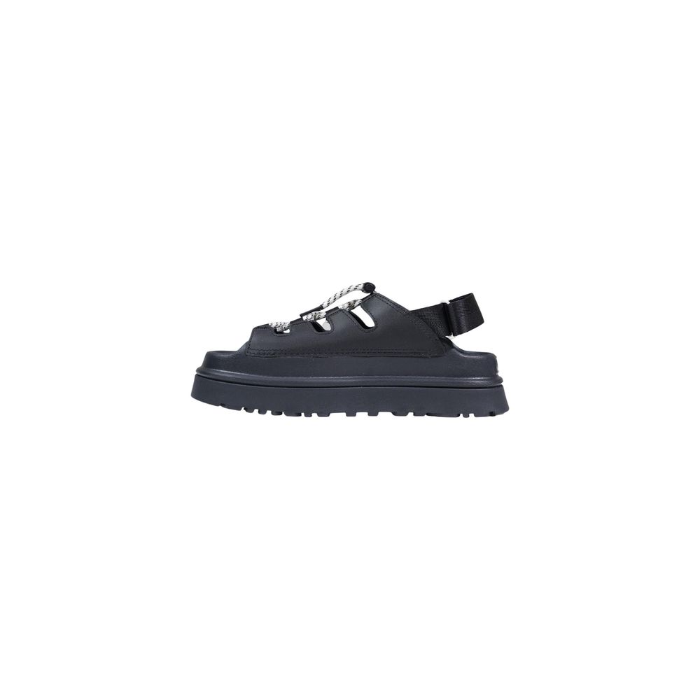 UGG Flache Sandalen aus schwarzem Polyethylen – Produktansicht 3 | Arca Lucia
