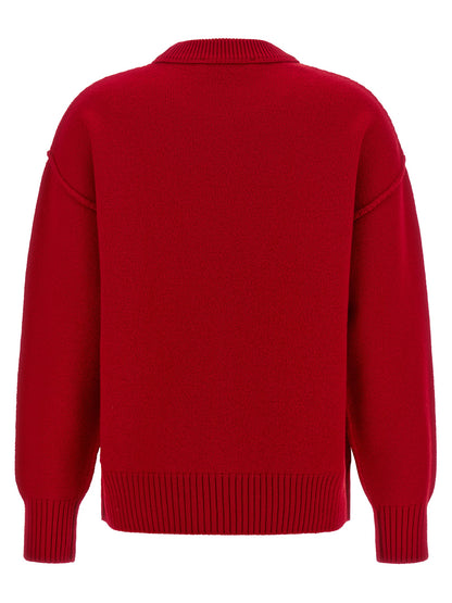 Ami Paris Roter Wollcardigan – Produktansicht 2 | Arca Lucia