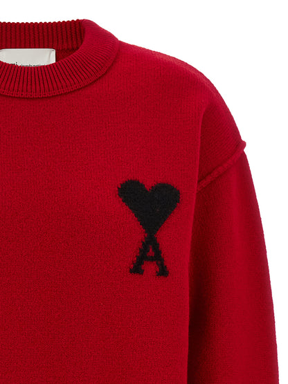 Ami Paris Roter Wollcardigan – Produktansicht 3 | Arca Lucia