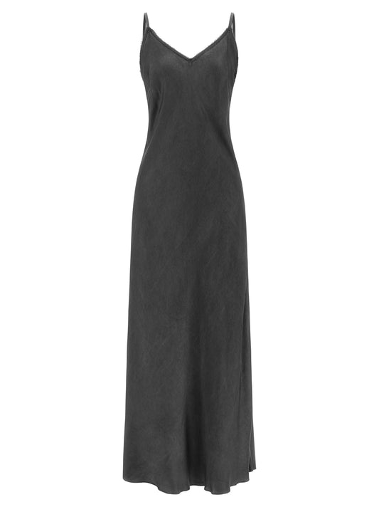 PINKO Schwarzes Viskose-Maxikleid – Produktansicht 1 | Arca Lucia