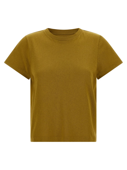 Khaite The Emmylou Ockerfarbenes Baumwoll-T-Shirt