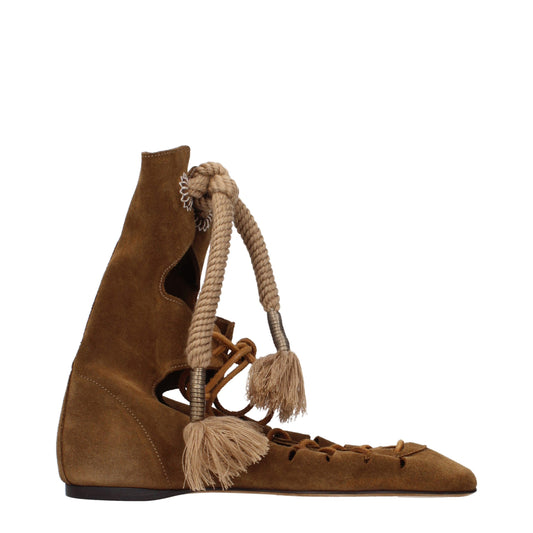 Isabel Marant Brown LederAnkle Boots