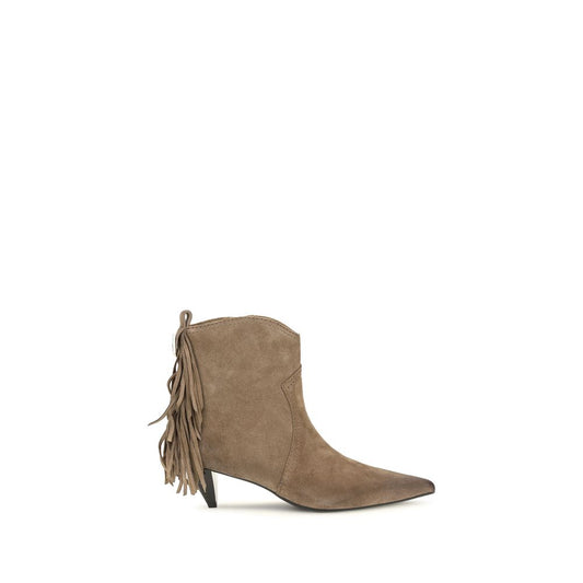PINKO Beige Calf Leather Ankle Boots – Produktansicht 1 | Arca Lucia