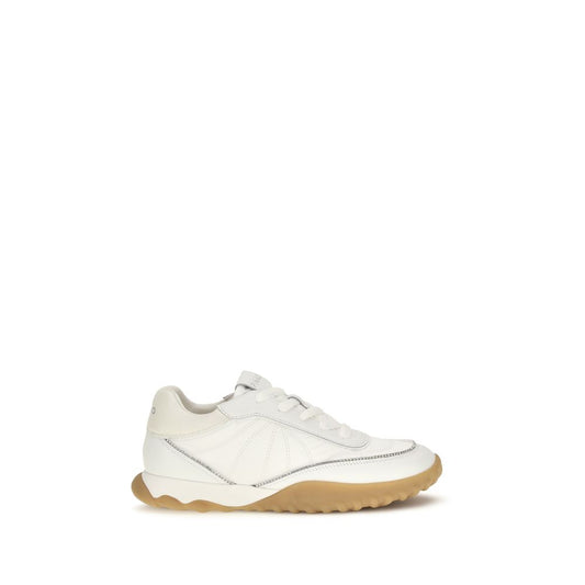 PINKO Weiße Stoff-Sneaker mit niedrigem Schaft – Produktansicht 1 | Arca Lucia