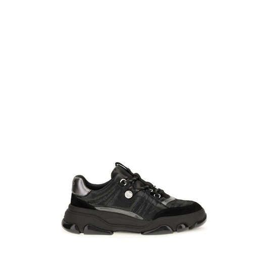 PINKO Schwarze Kalbsleder Chunky Sneaker – Produktansicht 1 | Arca Lucia