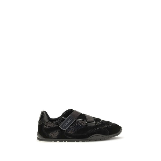 PINKO Schwarze Wildleder-Sneaker im Athletic-Stil – Produktansicht 1 | Arca Lucia