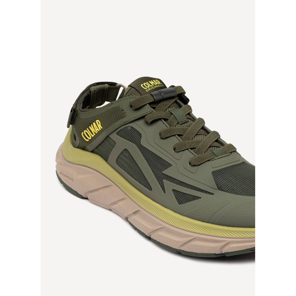 Colmar Militärgrüne Sneaker aus Polyurethan