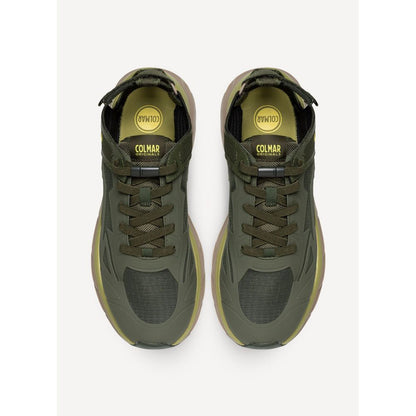 Colmar Militärgrüne Sneaker aus Polyurethan