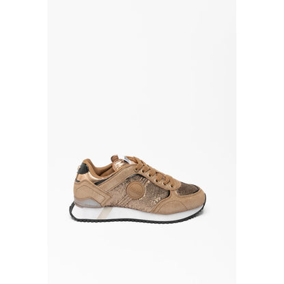 Colmar Bronzefarbene Wildleder-Sneaker
