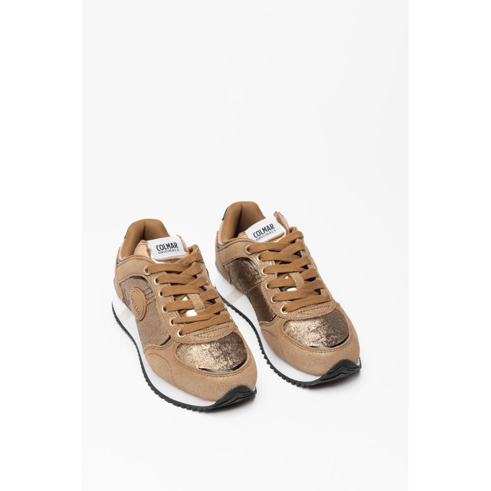 Colmar Bronzefarbene Wildleder-Sneaker