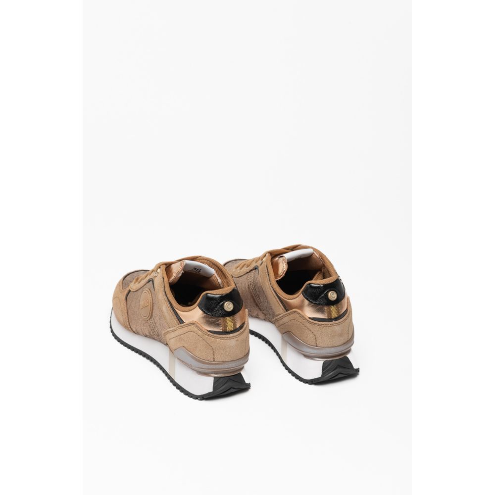 Colmar Bronzefarbene Wildleder-Sneaker