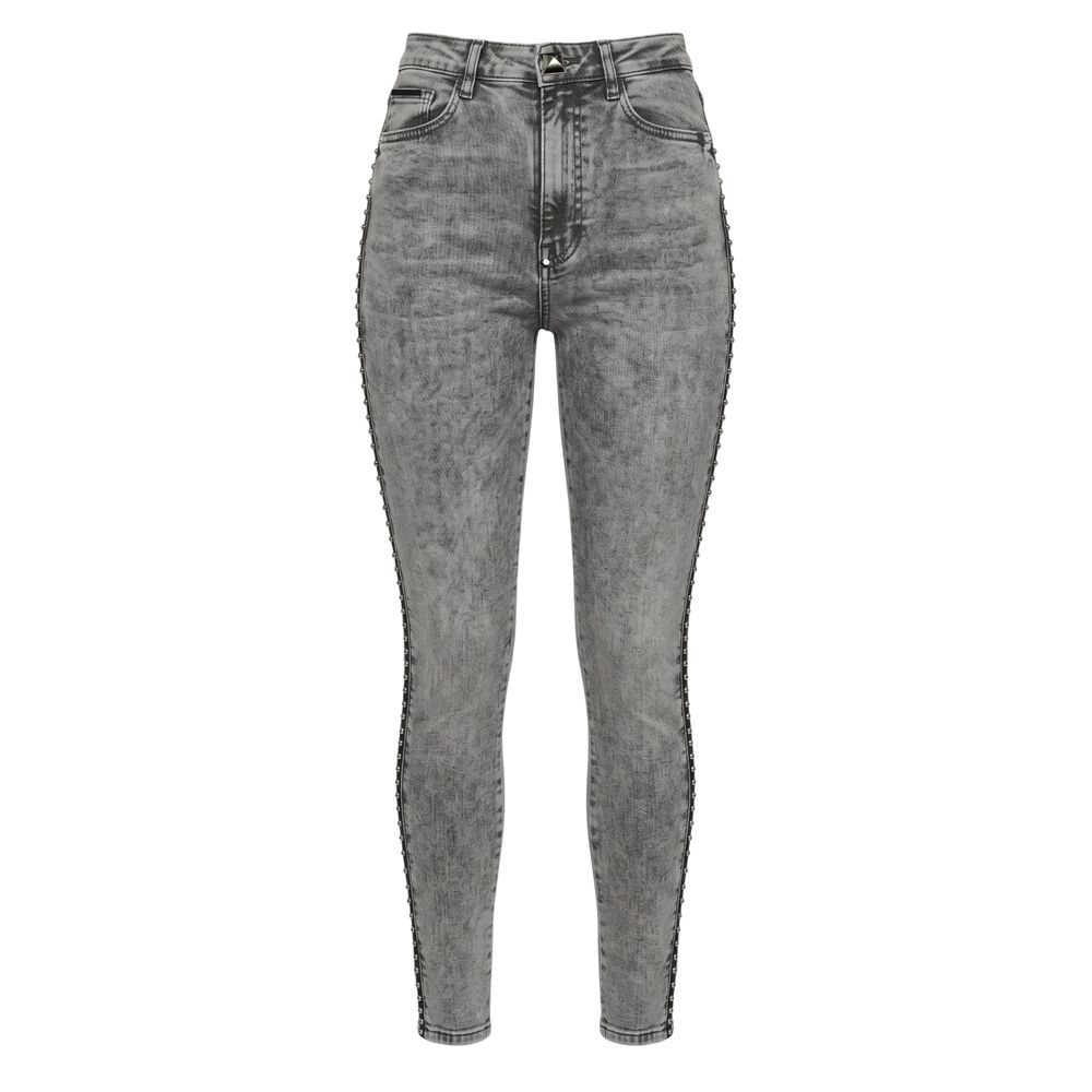 Philipp Plein Graue Baumwollhose für Damen – Produktansicht 1 | Arca Lucia