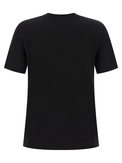 T-shirt nera in cotone Jacquemus