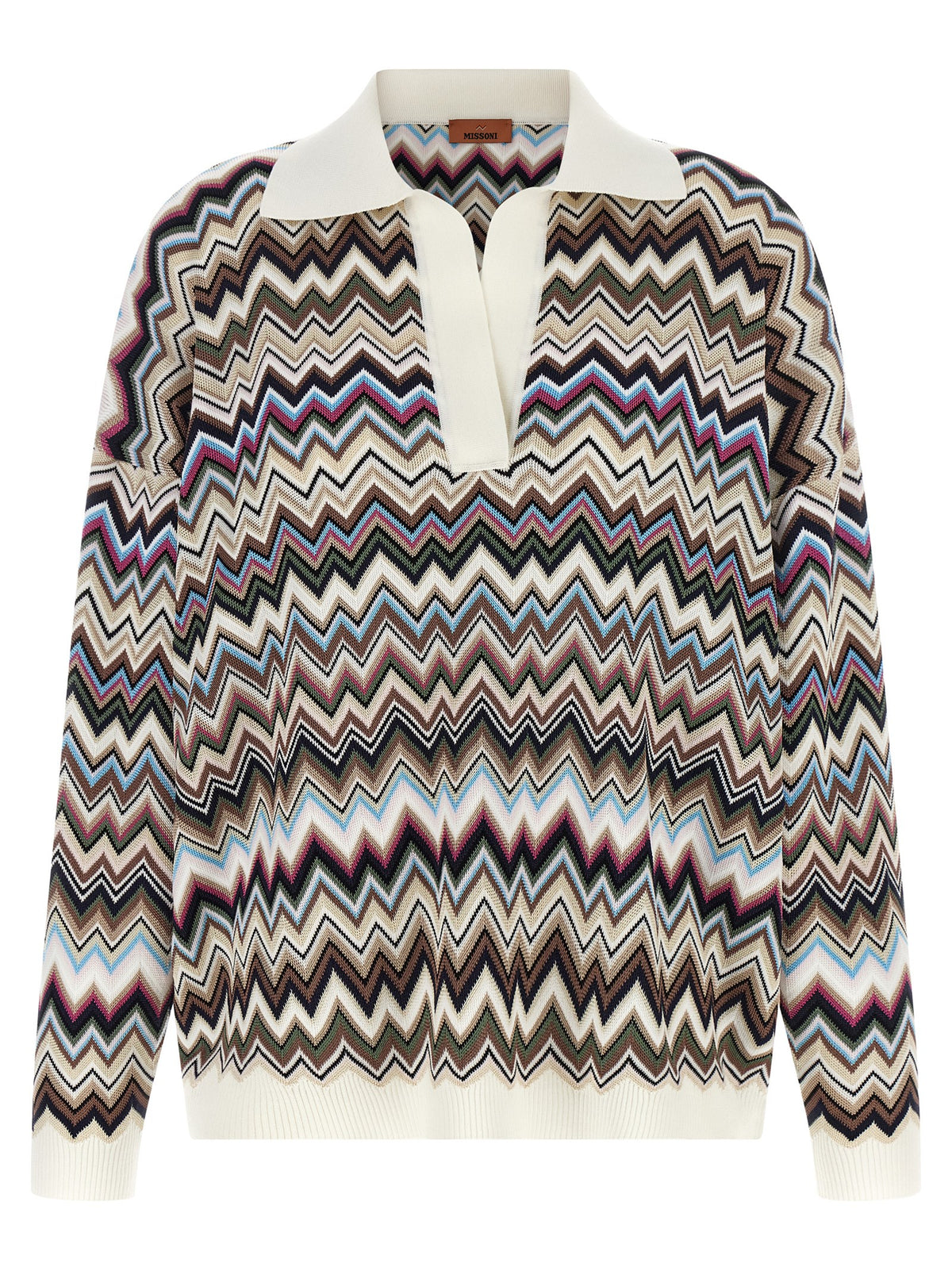 Missoni T-Shirt aus Wolle in Mehrfarbig