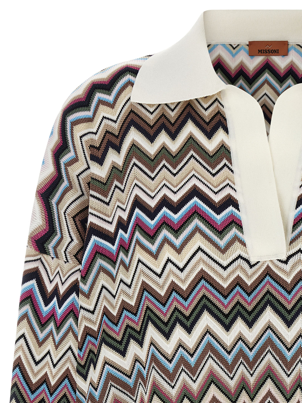 Missoni T-Shirt aus Wolle in Mehrfarbig