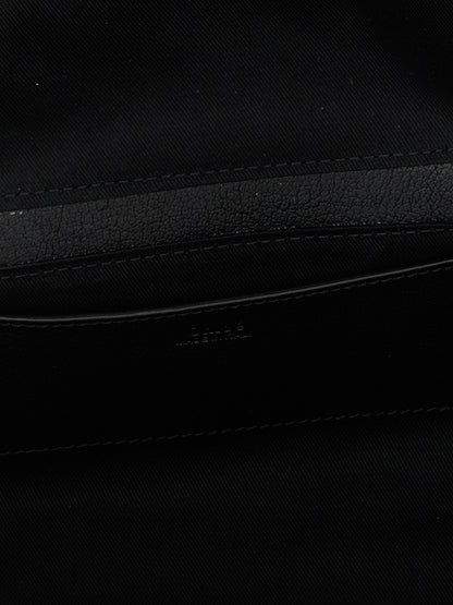 Chloé Schwarze Schultertasche aus Büffelleder