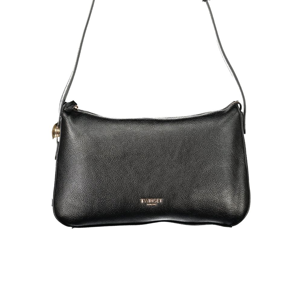 Twinset Schwarze Hobo Bag aus Polyurethan