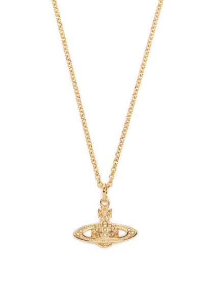 Vivienne Westwood Collana Mini Bas Relief Orb color oro