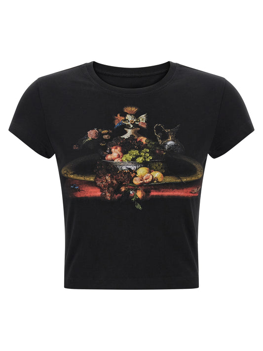 Vivienne Westwood Schwarzes Baby Peru T-Shirt aus Baumwolle
