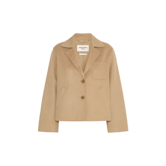 Max Mara Brown Virgin Wool Jacket