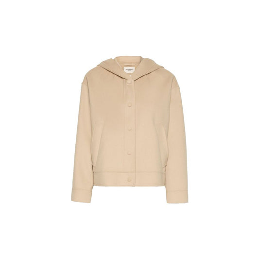 Max Mara Beige Wool-Blend Jacket