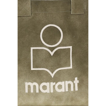 Isabel Marant Zweifarbige Shoulder Bag in Cotton