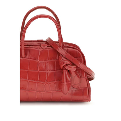 Jacquemus Le Petit Turismo Rote Kalbsleder-Handtasche