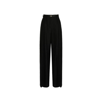 Max Mara Schwarze Freizeithose aus Elasthan
