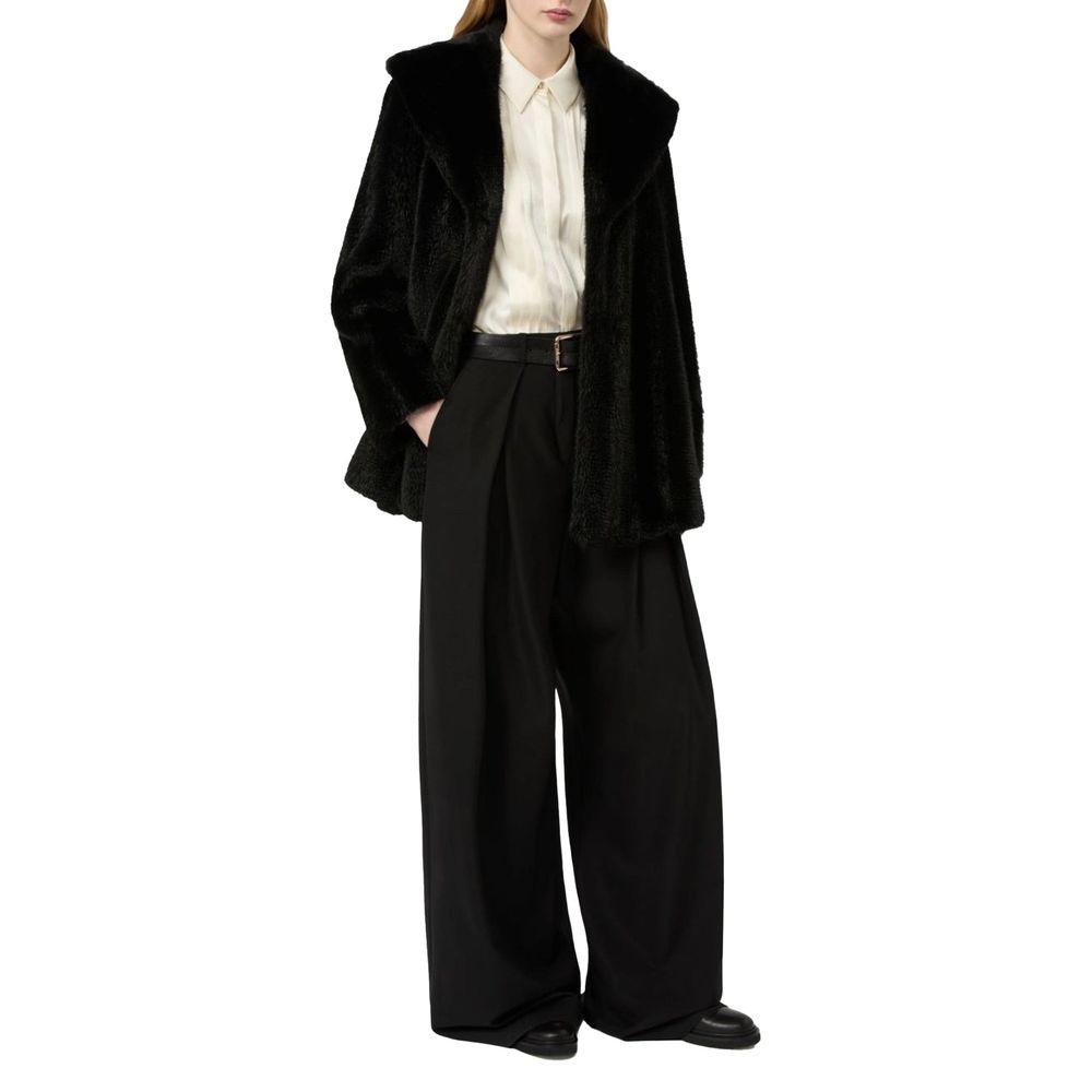 Max Mara Schwarze Freizeithose aus Elasthan