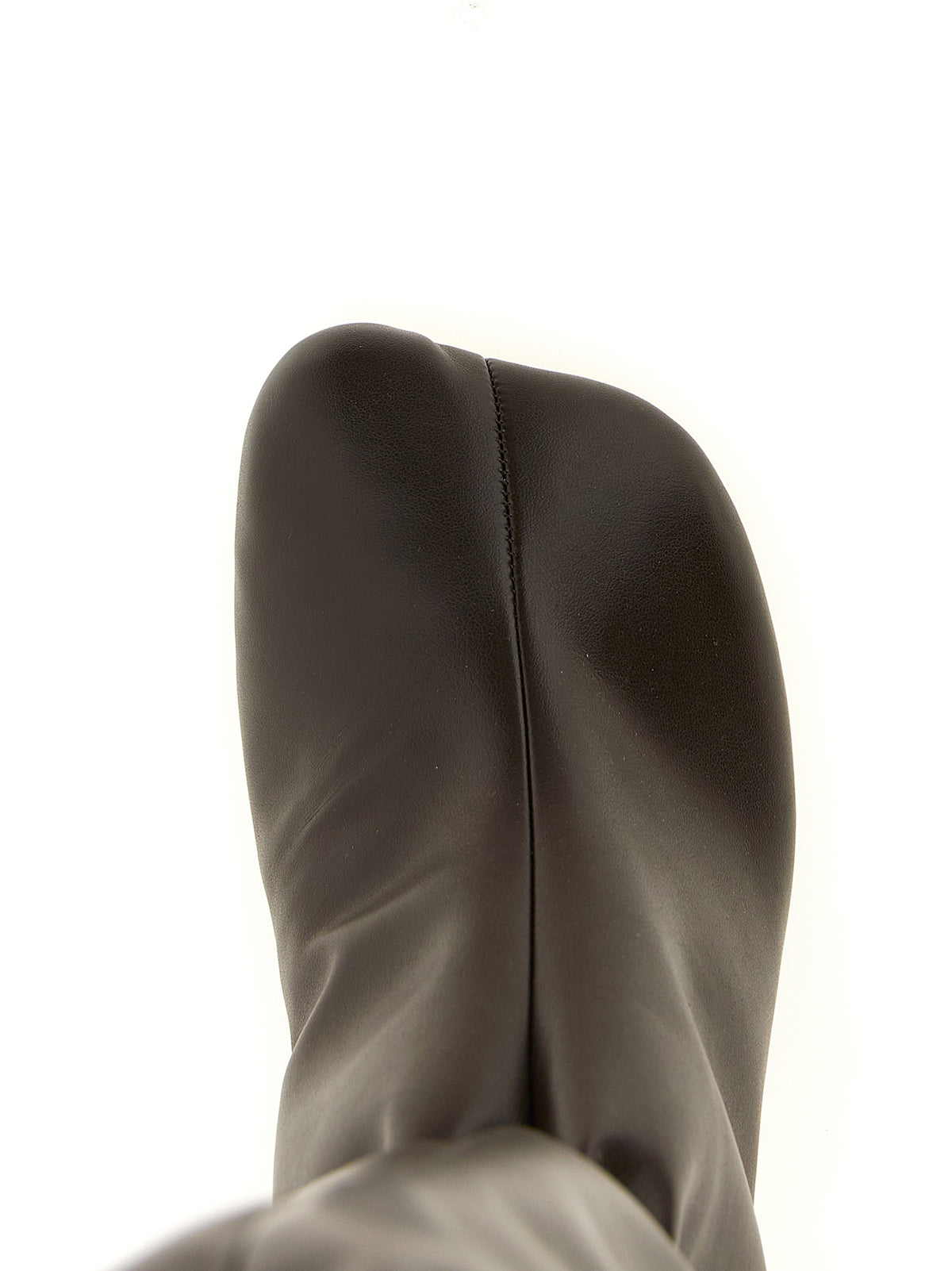 MM6 Maison Margiela marrone Anatomic Overknee-stivali in Polyurethan