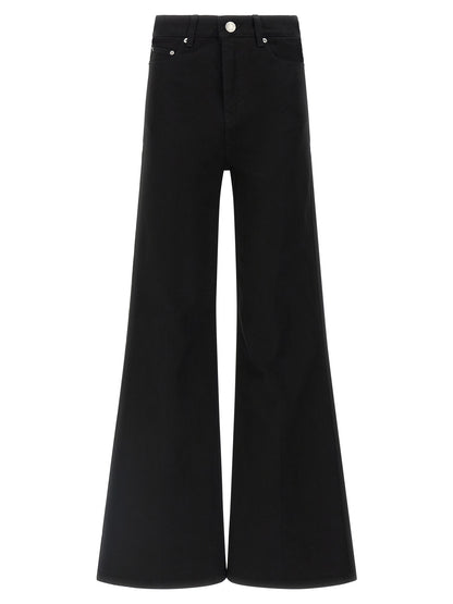 Ami Paris nero cotone-Schlagjeans