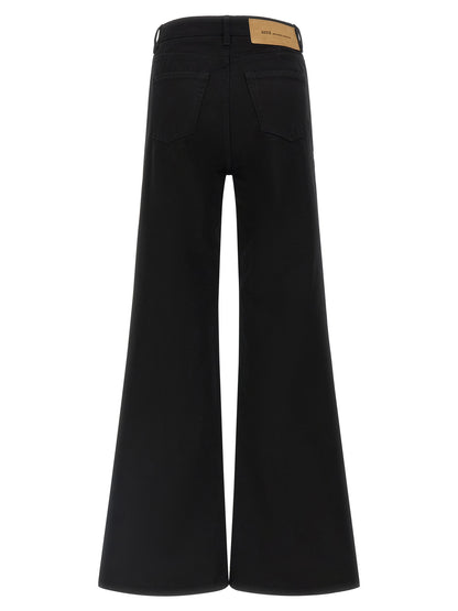 Ami Paris nero cotone-Schlagjeans