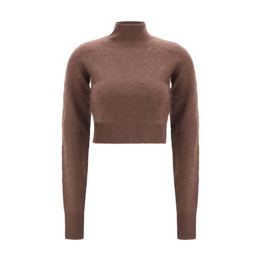 Max Mara Brauner Kaschmir-Pullover