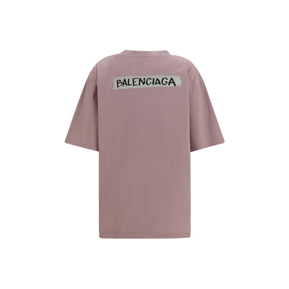 Balenciaga multicolores cotone-T-Shirt