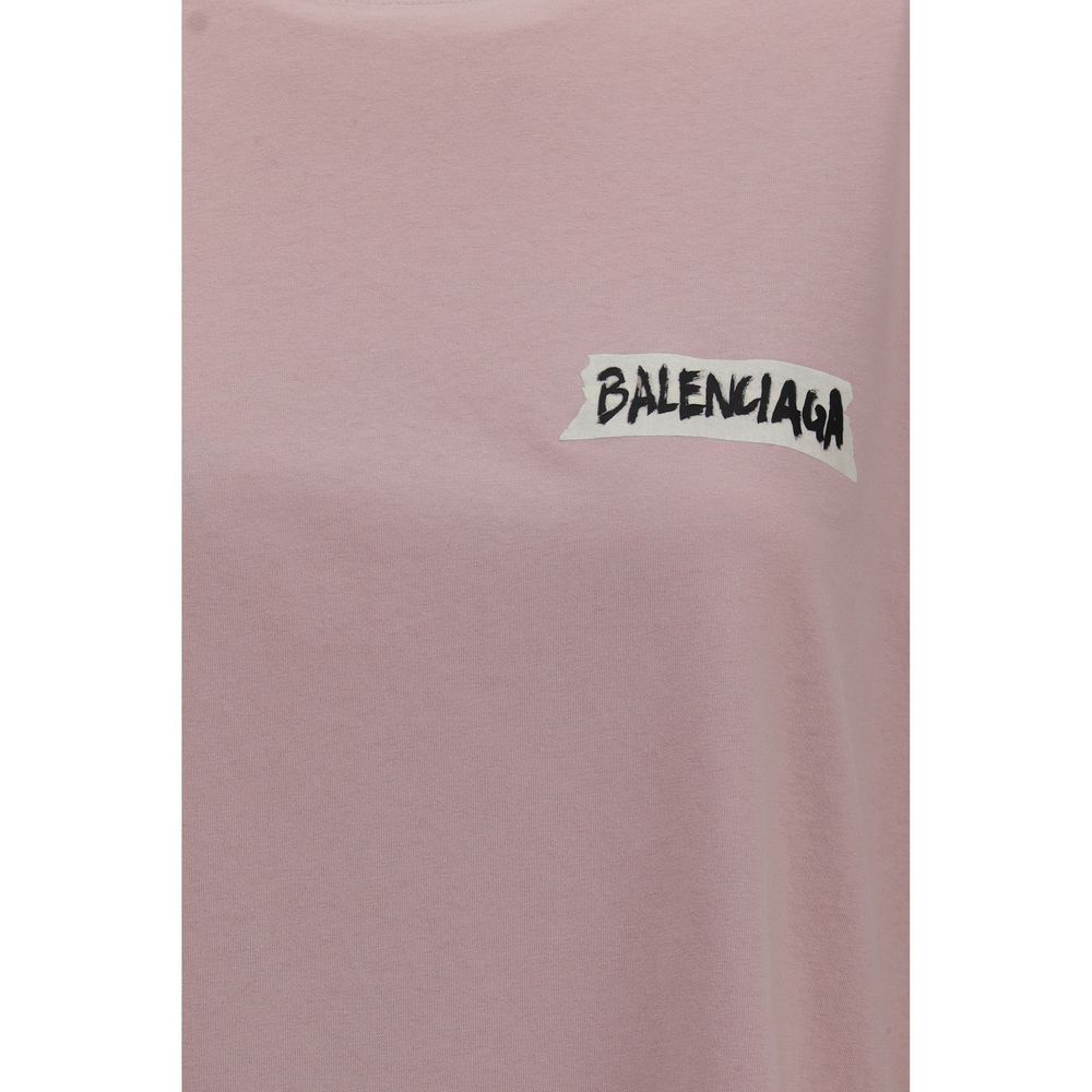 Balenciaga multicolores cotone-T-Shirt