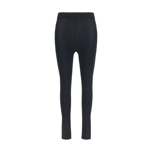Balenciaga nero Leggings in viscosa