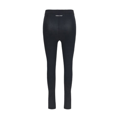 Balenciaga Schwarze Leggings aus Viskose