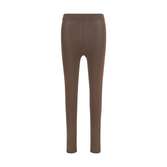 Balenciaga marrone viscosa-Leggings