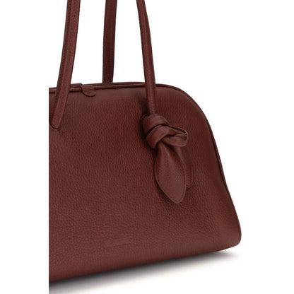 Jacquemus Il Turismo Bordeaux pelle-borsa a spalla