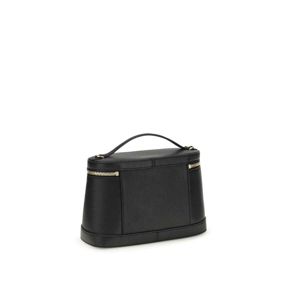 Jacquemus nero pelle di vitello-borsa a spalla